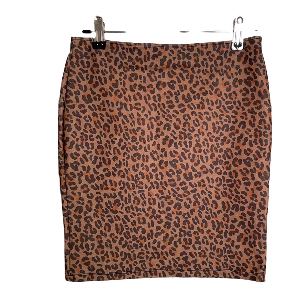 BOGO Pull & Bear Leopard Print Mini Slip Skirt